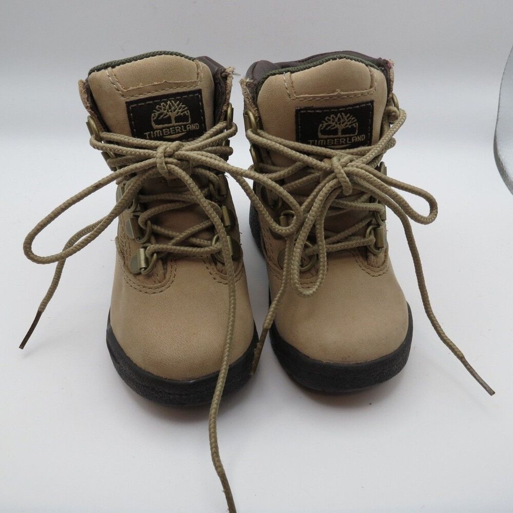 Timberland Toddler Waterproof Brown Nubuck Boots City Street Urban Size 6
